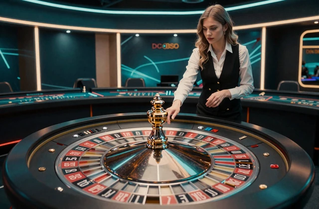 Live Roulette Tisch mit Croupier - Live Casino online bei OnlySpins